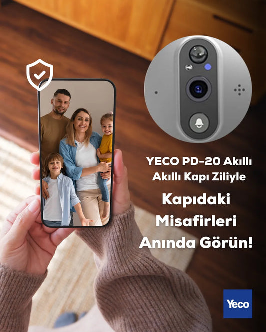 Kurulum Rehberi: YECO PD-20 Akıllı Kapı Zilini Nasıl Kurarsınız?