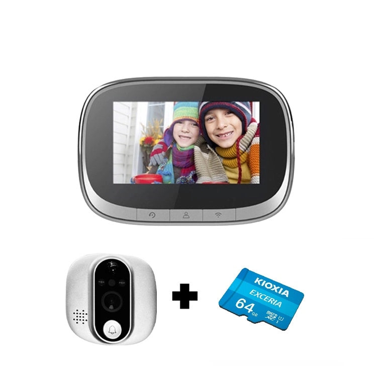 Yeco PD-10 Akıllı Görüntülü Kapı Zili – Kablosuz, Tuya Uyumlu, 1080P Güvenlik Kameralı Zil