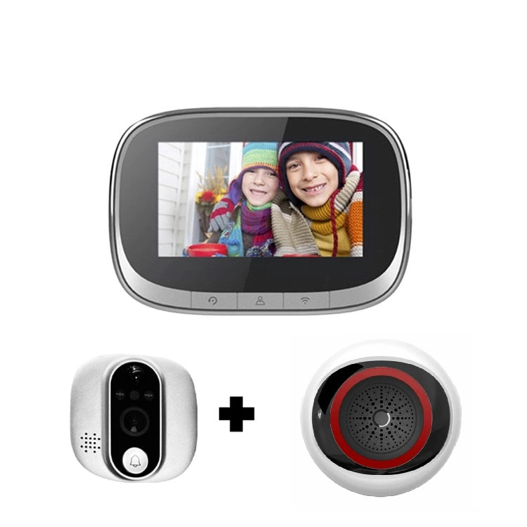Yeco PD-10 Akıllı Görüntülü Kapı Zili – Kablosuz, Tuya Uyumlu, 1080P Güvenlik Kameralı Zil