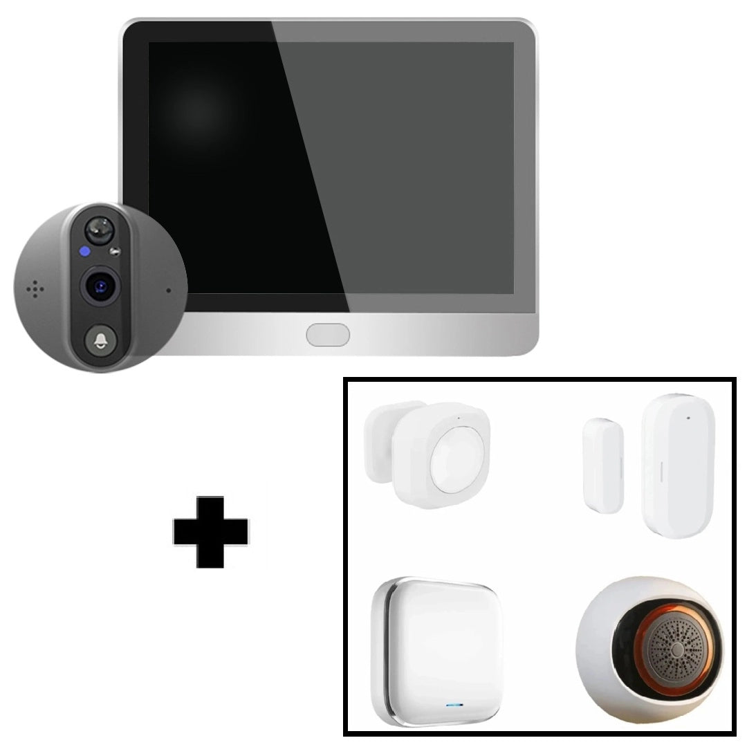 YECO PD-20 Akıllı Kapı Zili – LCD Ekranlı, Hareket Sensörlü, Mobil Uyumlu