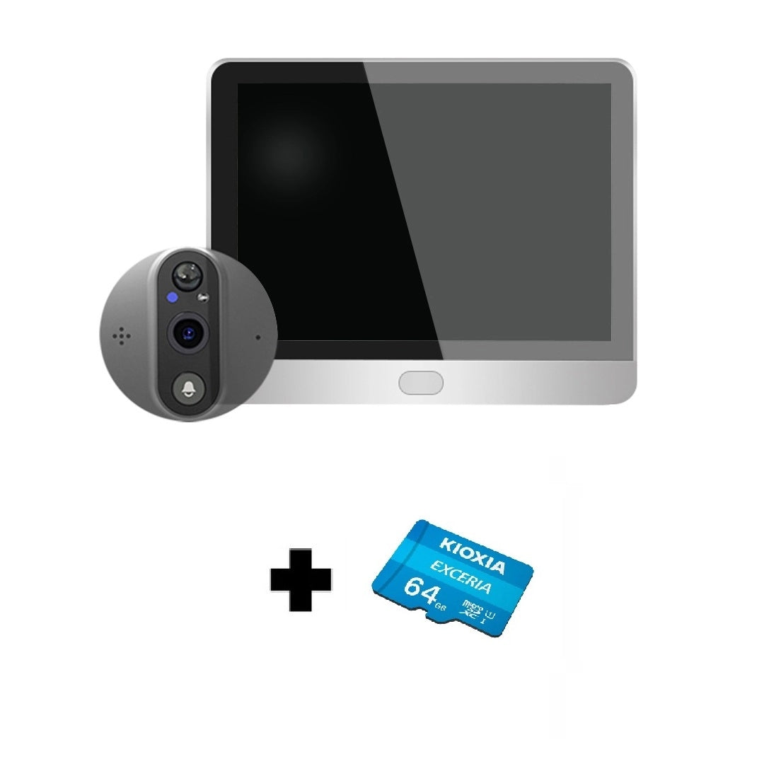 YECO PD-20 Akıllı Kapı Zili – LCD Ekranlı, Hareket Sensörlü, Mobil Uyumlu