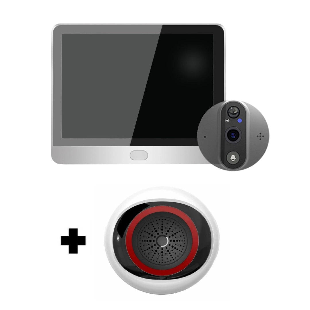 YECO PD-20 Akıllı Kapı Zili – LCD Ekranlı, Hareket Sensörlü, Mobil Uyumlu