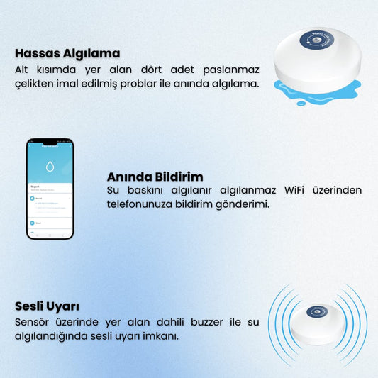 WiFi Su Baskını Sensörü