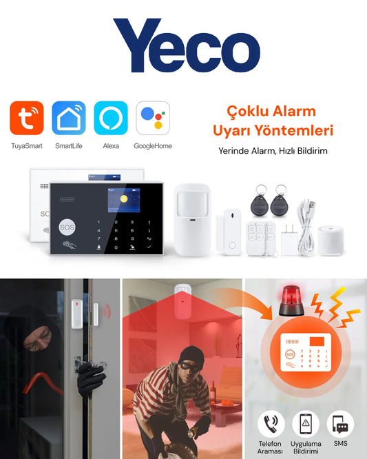 Evinizi Sadece Kilitlemek Yetmez! Akıllı Güvenlik Sistemleri ile 7/24 Koruma Sağlayın