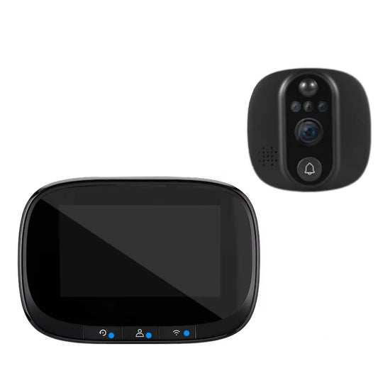 Yeco PD-10 Akıllı Görüntülü Kapı Zili – Kablosuz, Tuya Uyumlu, 1080P Güvenlik Kameralı Zil