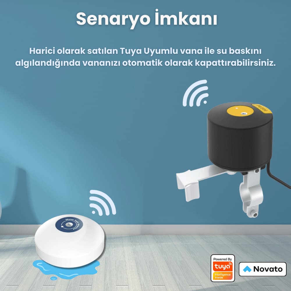 WiFi Su Baskını Sensörü