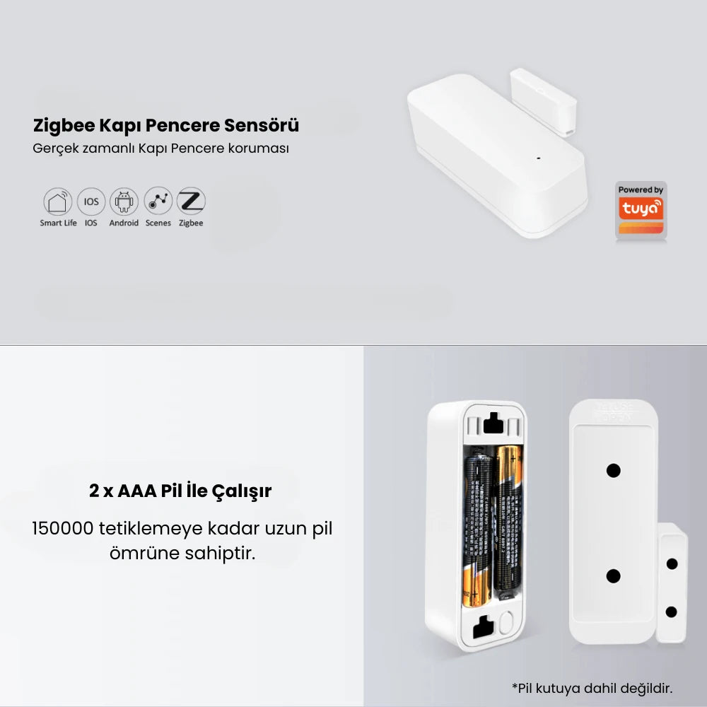 Zigbee Kapı Pencere Sensörü